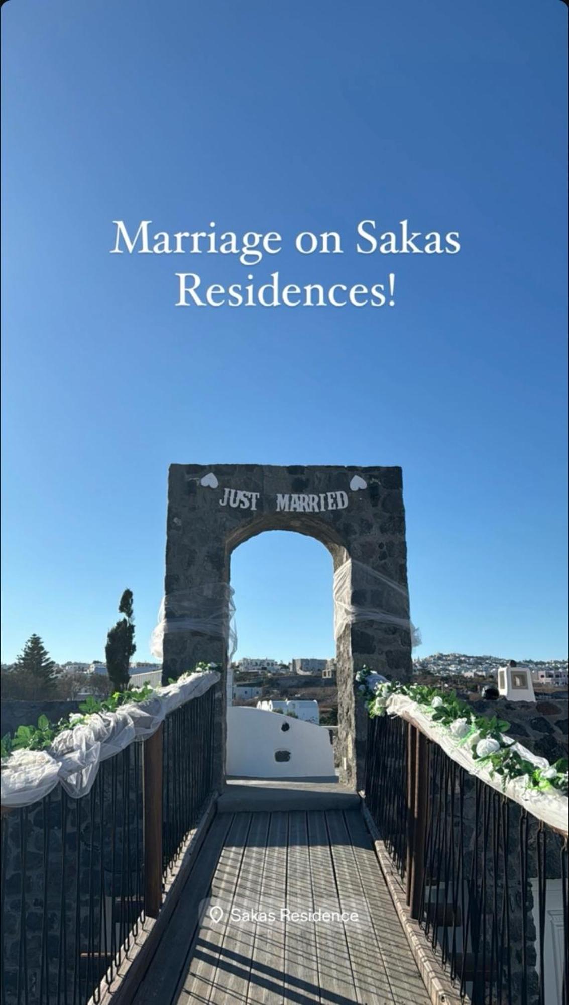 Sakas Residences Karterádos Exterior foto
